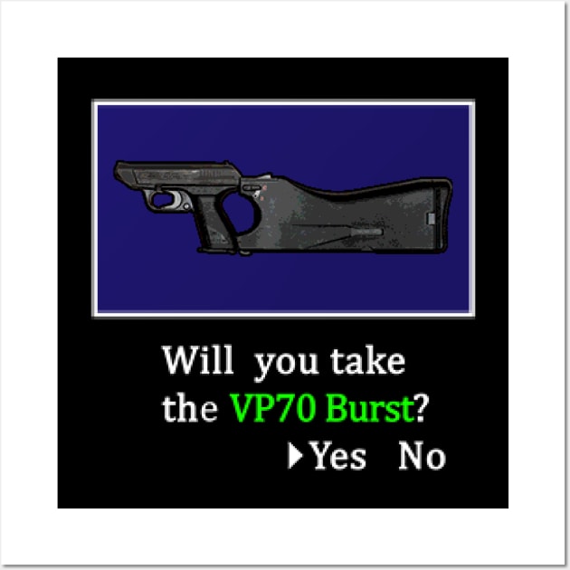 Will you take the VP70 Burst? Wall Art by CCDesign